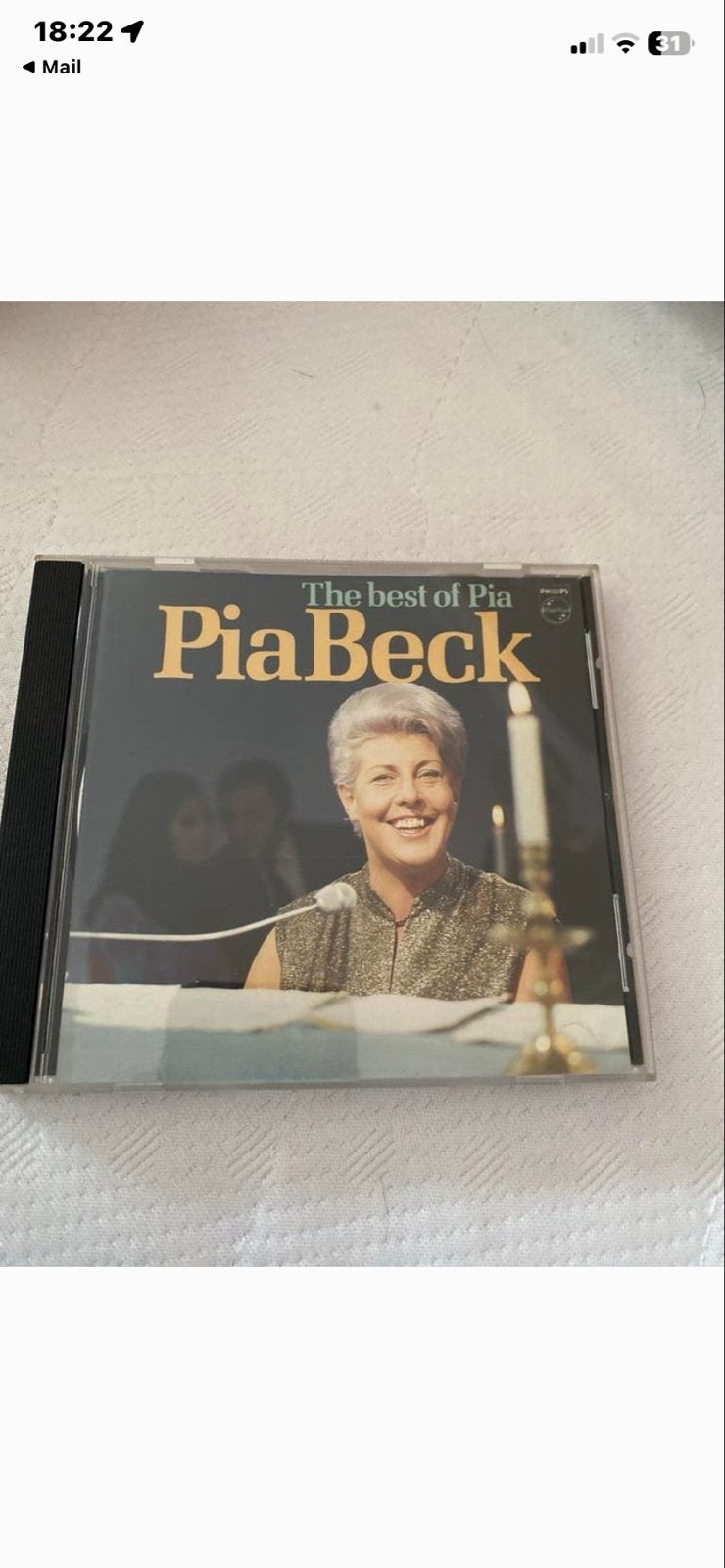 Pia Beck - The Best of Pia CD, Gebruikt, Overige genres, Ophalen of Verzenden, Inclusief doosje