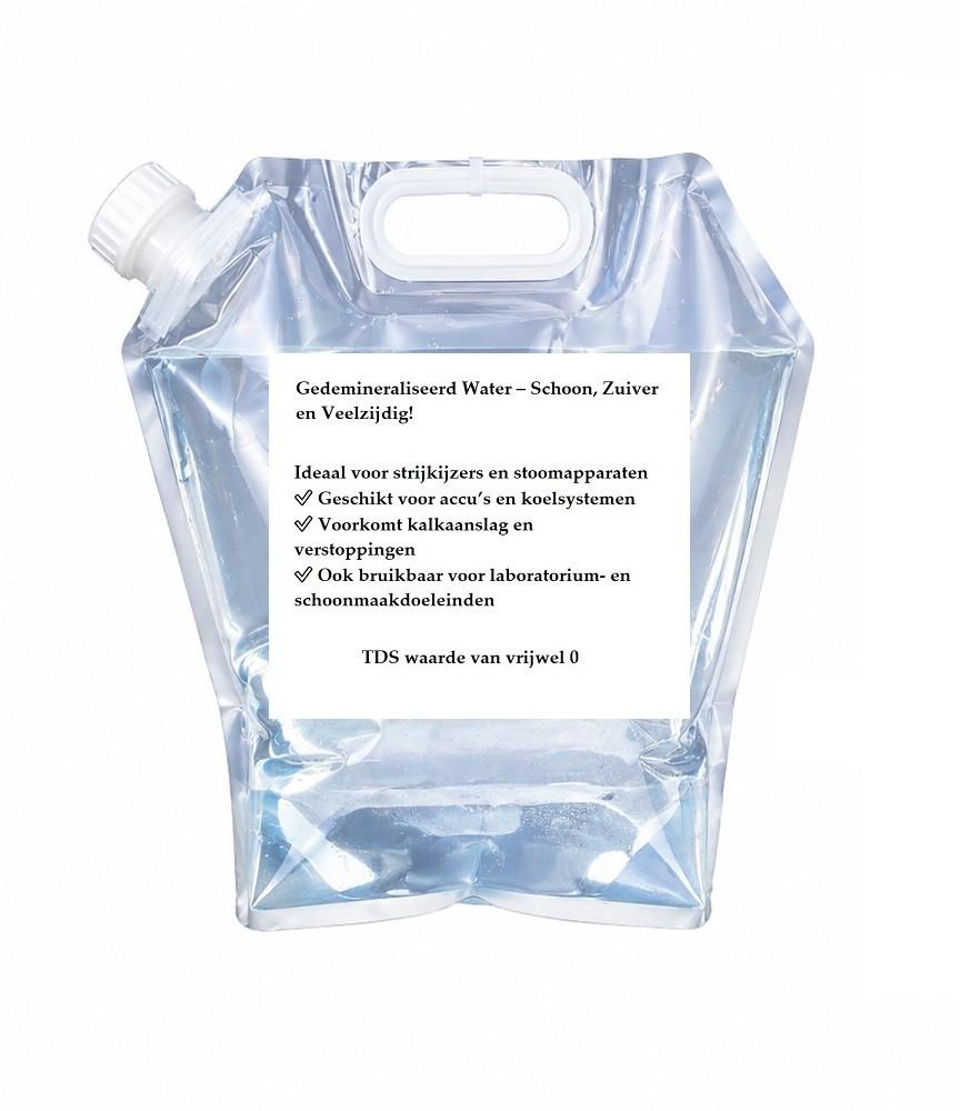 osmose gedemineraliseerd water - demi water 10 liter, Ophalen, Nieuw, Plant(en), Steen of Hout