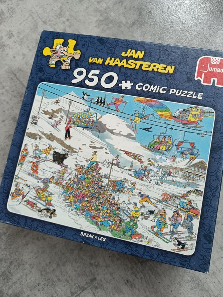 Van Haasteren puzzel Break a leg, 950 stukjes, Ophalen of Verzenden, 500 t/m 1500 stukjes, Zo goed als nieuw, Legpuzzel