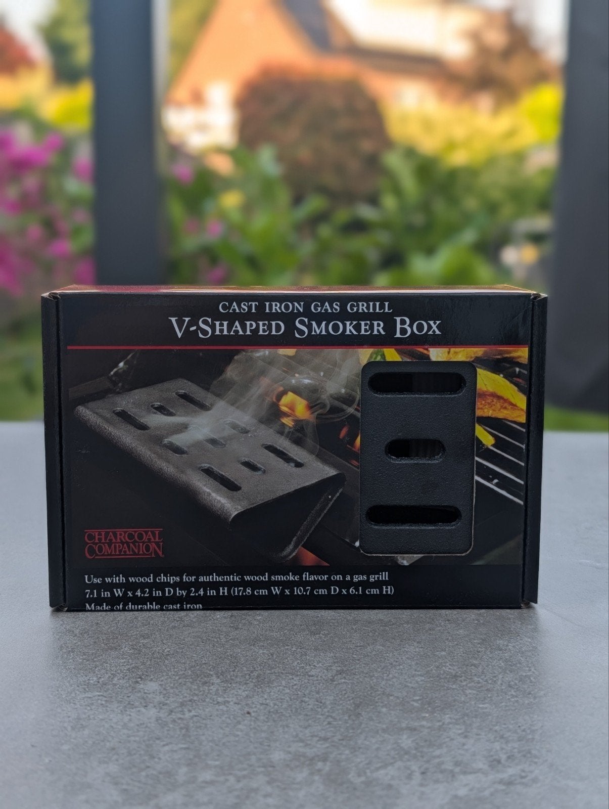 Charcoal Companion Gietijzeren Smoker Box voor BBQ, Ophalen of Verzenden, Nieuw, Charcoal Companion