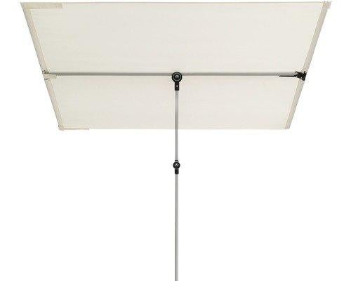Doppler balkon parasol, crème-wit, zonnescherm, Ophalen, Verstelbaar, Nieuw, 1 tot 2 meter