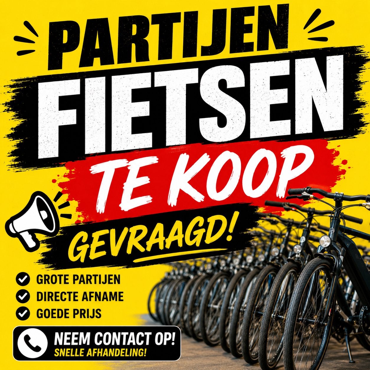 PARIJ FIETSEN TE KOOP GEVRAAGD, Eén persoon