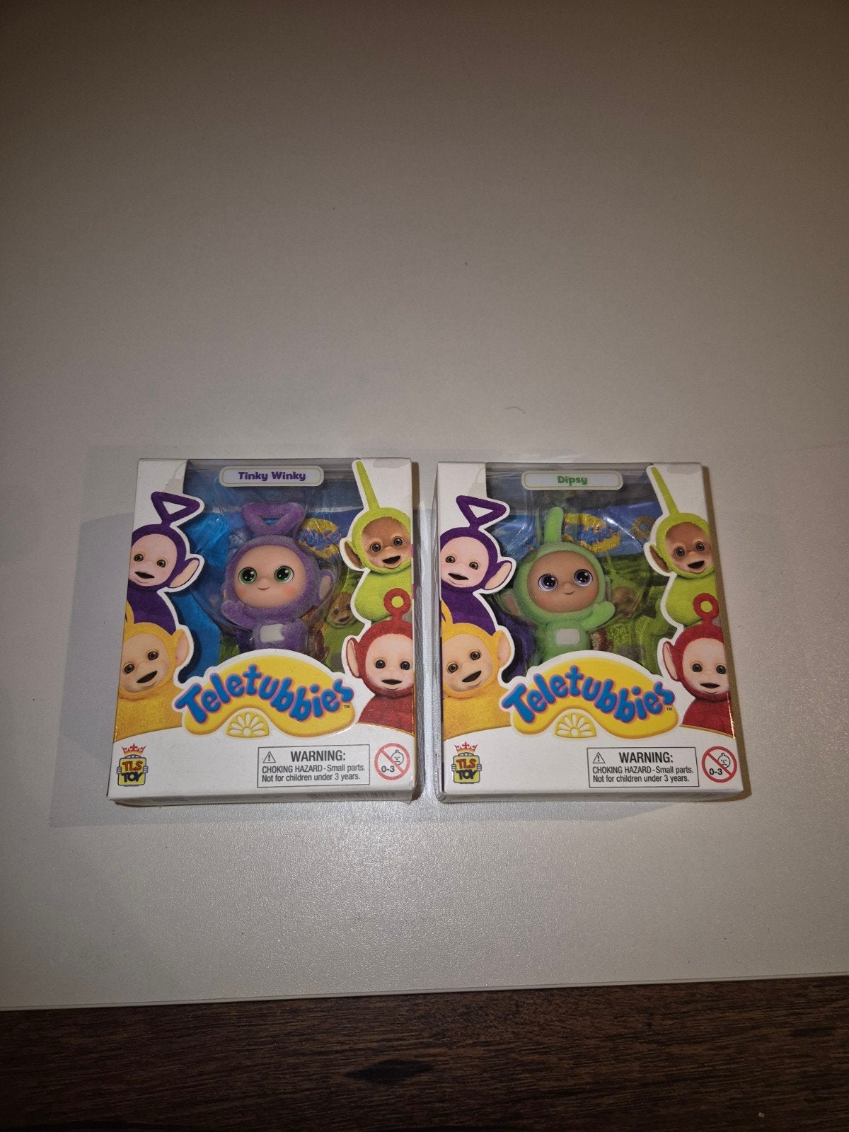 Teletubbies Glow in the Dark Figuren - Tinky Winky & Dipsy, Ophalen of Verzenden, Nieuw