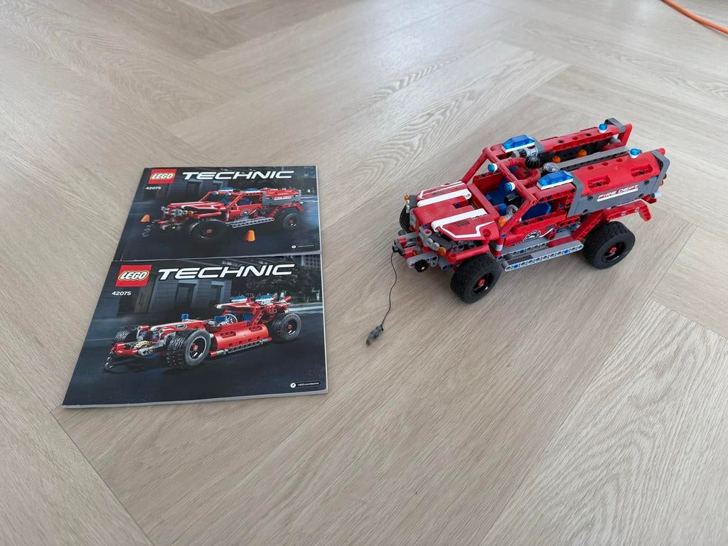 Lego Technic 42075 Eerste hulp - Zo goed als nieuw, compleet, Lego, Ophalen of Verzenden, Zo goed als nieuw, Complete set