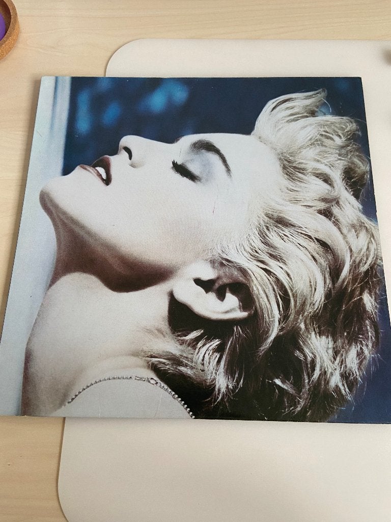 Madonna LP TRUE BLUE, Ophalen of Verzenden, Gebruikt, LP