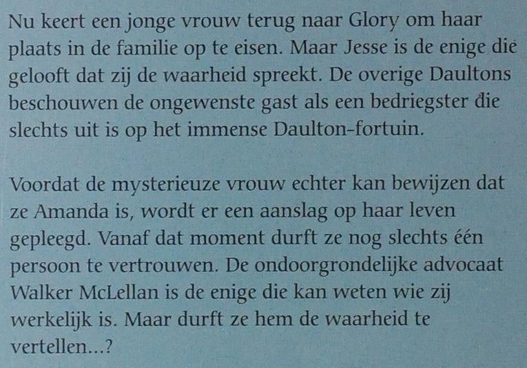 Amanda - Kay Hooper (1998), Boeken, Verzenden, Zo goed als nieuw, Amerika