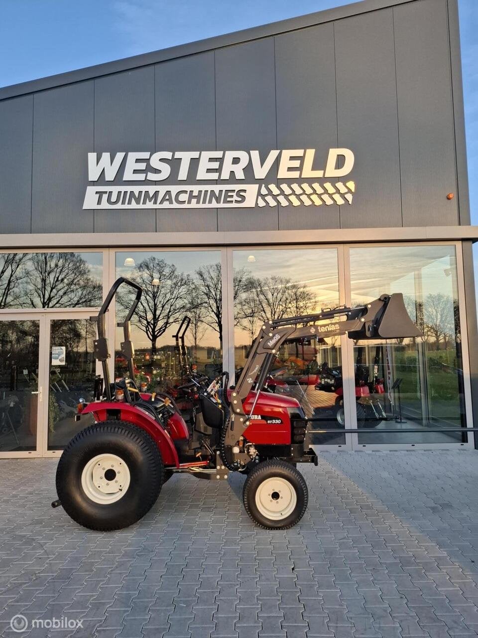 Shibaura ST 330 compact tractor 30 pk voorlader 498 uur!, Overige merken, Gebruikt, Tot 2500, Info@westerveldtuinmachines.nl
