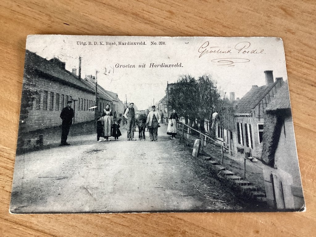 Hardinxveld., Verzenden, Voor 1920, Gelopen, Zuid-Holland