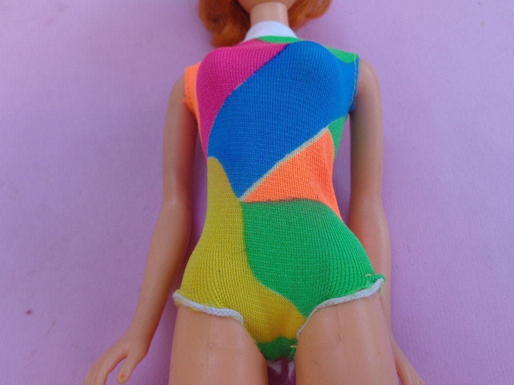 Barbie vintage Stacey badpak, Ophalen of Verzenden, Gebruikt, Kleertjes