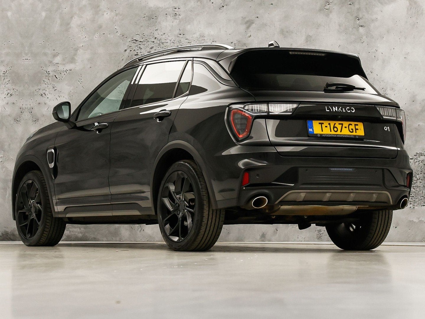 Lynk & Co 01 1.5 Black Pack 262Pk (SOH 95,6%, PANORAMADAK, A, Auto's, 12 maanden, Stof, Plug-in hybride, Bedrijf