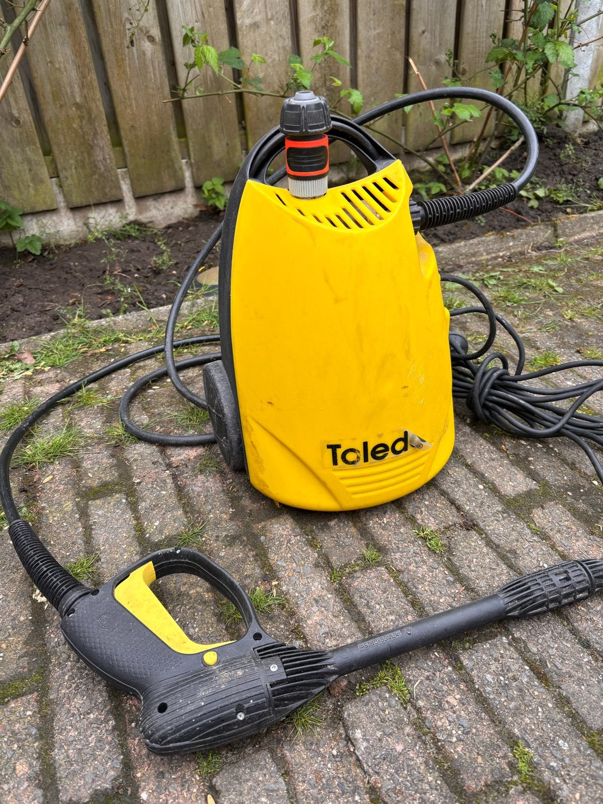 Toledo THR-100 Hogedrukreiniger - Gebruikt, Tuin en Terras, Hogedrukreinigers, Ophalen, Gebruikt, Elektrisch
