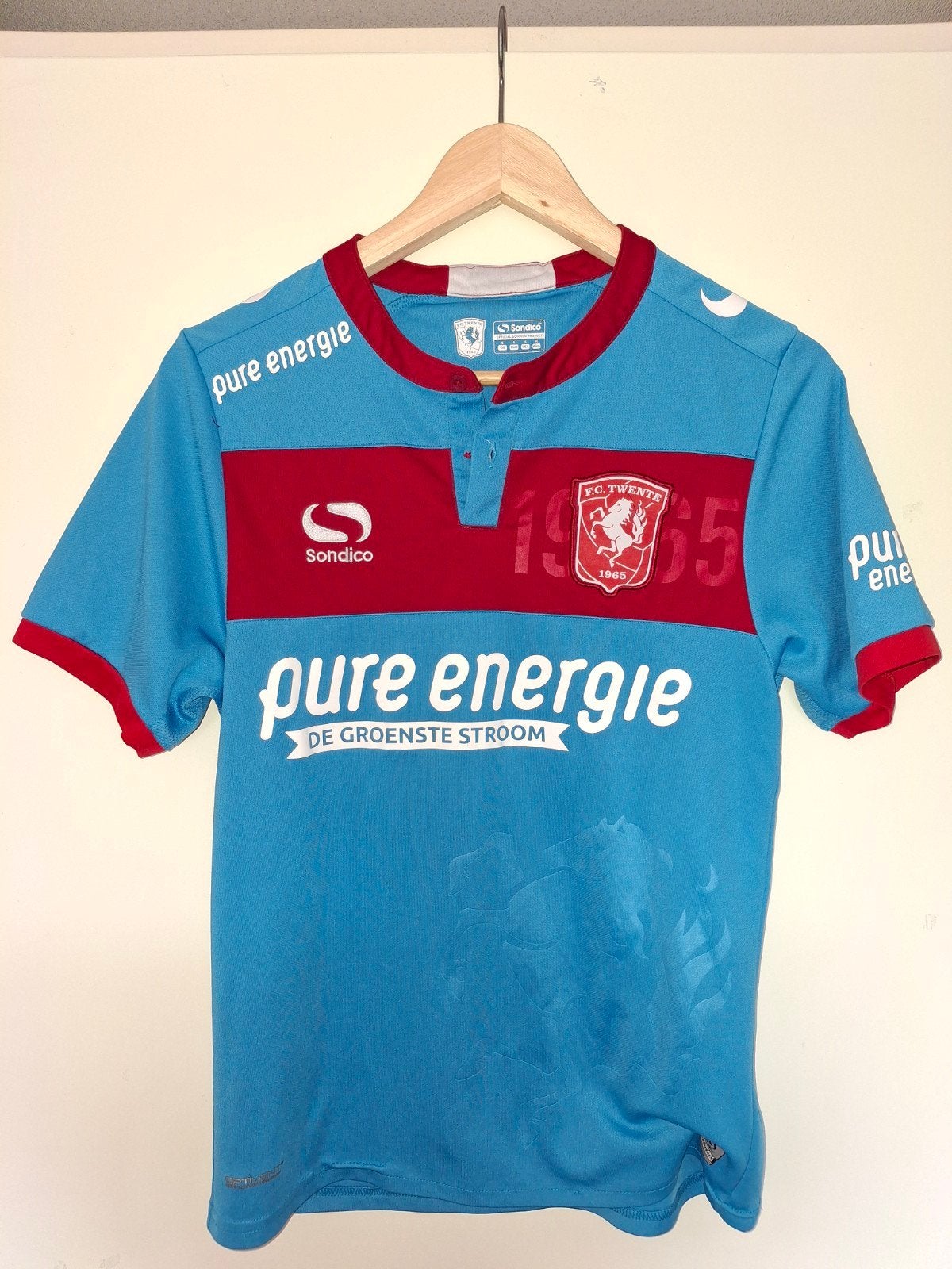 Fc Twente uitshirt 2018-2019 Match Worn C2 shirt + broekje, Ophalen of Verzenden, Gebruikt, F.C. Twente, Shirt