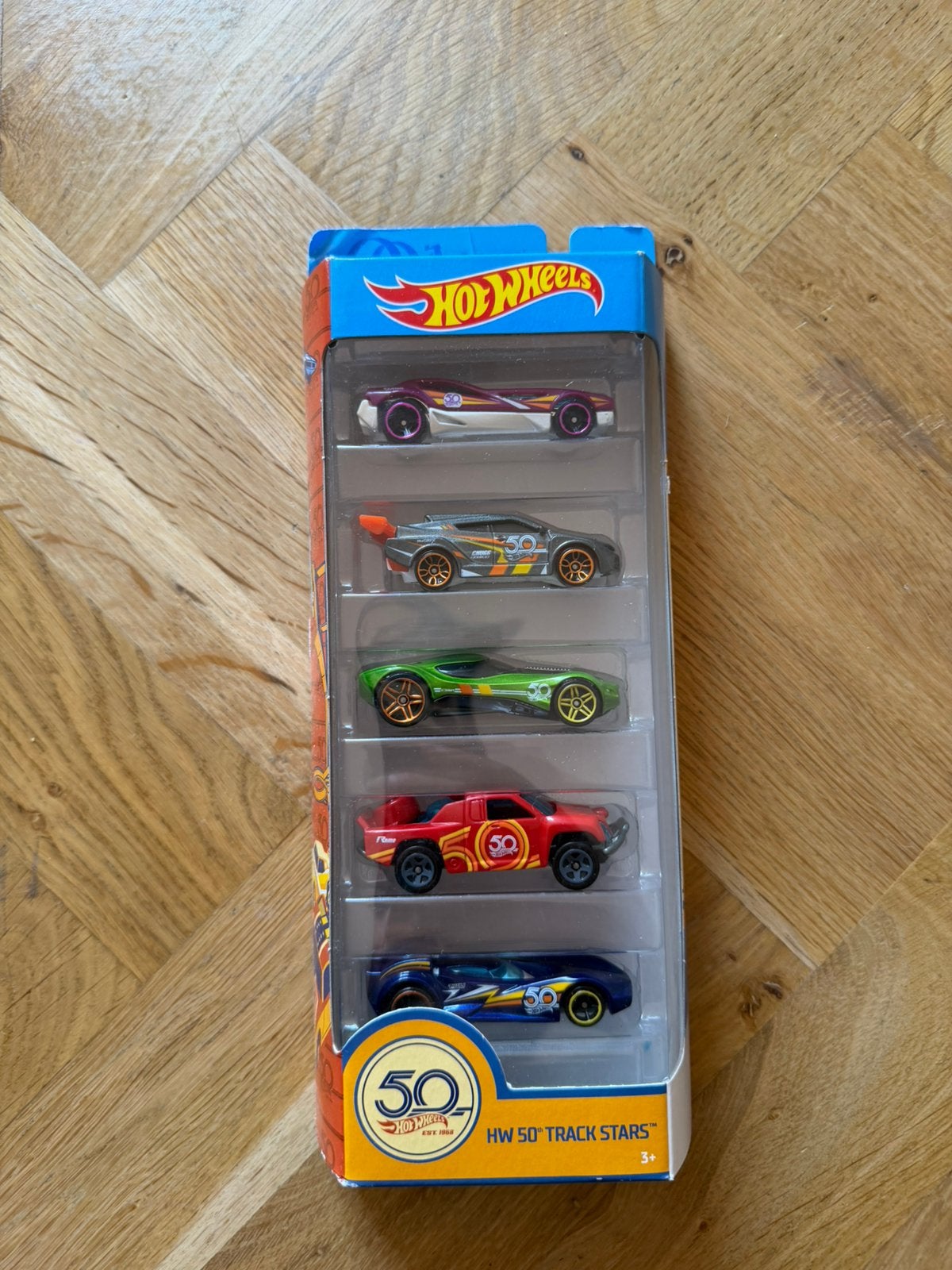 Hot Wheels 50th Anniversary Track Stars 5-Pack (2018) –, Ophalen of Verzenden, Nieuw