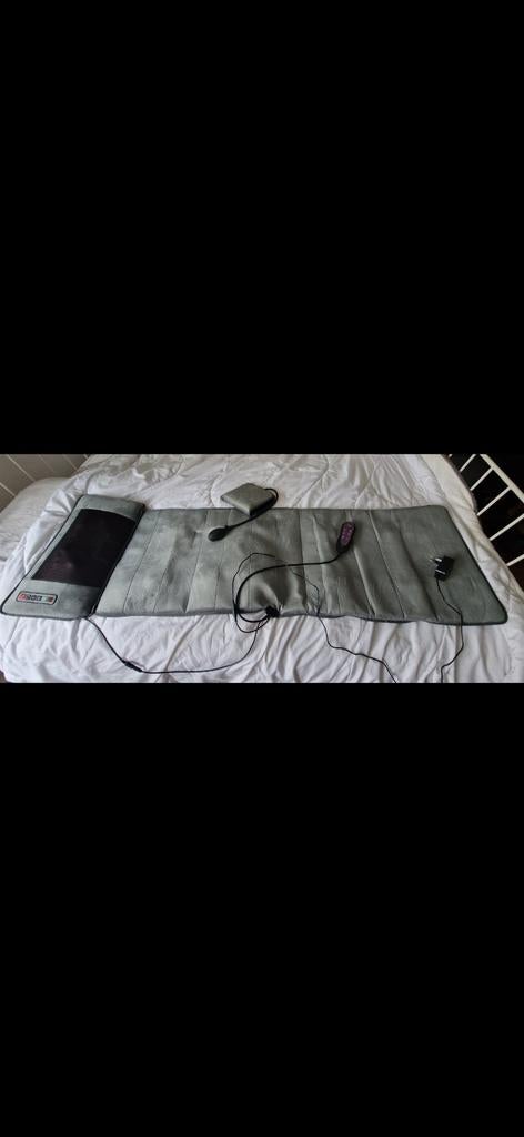 Massage mat met afstandsbediening, Ophalen of Verzenden, Zo goed als nieuw, Massagestoel of Kussen