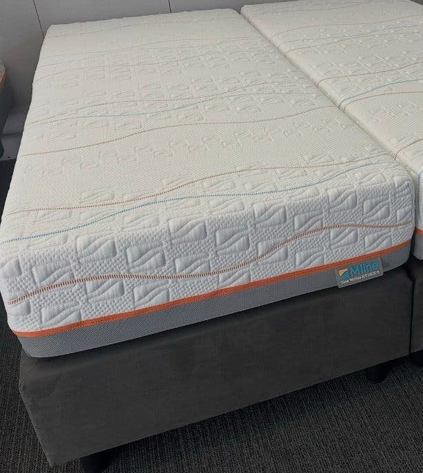 Mline slowmotion 7 matras 90x200 in nieuwstaat, 90 cm, Eenpersoons, Ophalen of Verzenden, Zo goed als nieuw
