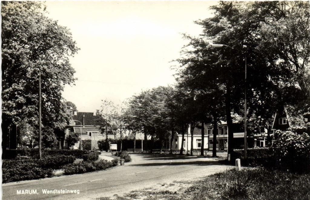Marum, Wendtsteinweg - ongelopen, Ophalen of Verzenden, 1960 tot 1980, Ongelopen, Groningen