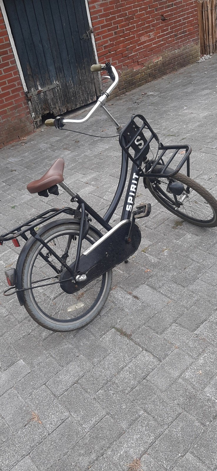 Spirit fiets 22 inch met 3 versnellingen - opknapper, Fietsen en Brommers, Terugtraprem, 22 inch, Gebruikt, Versnellingen