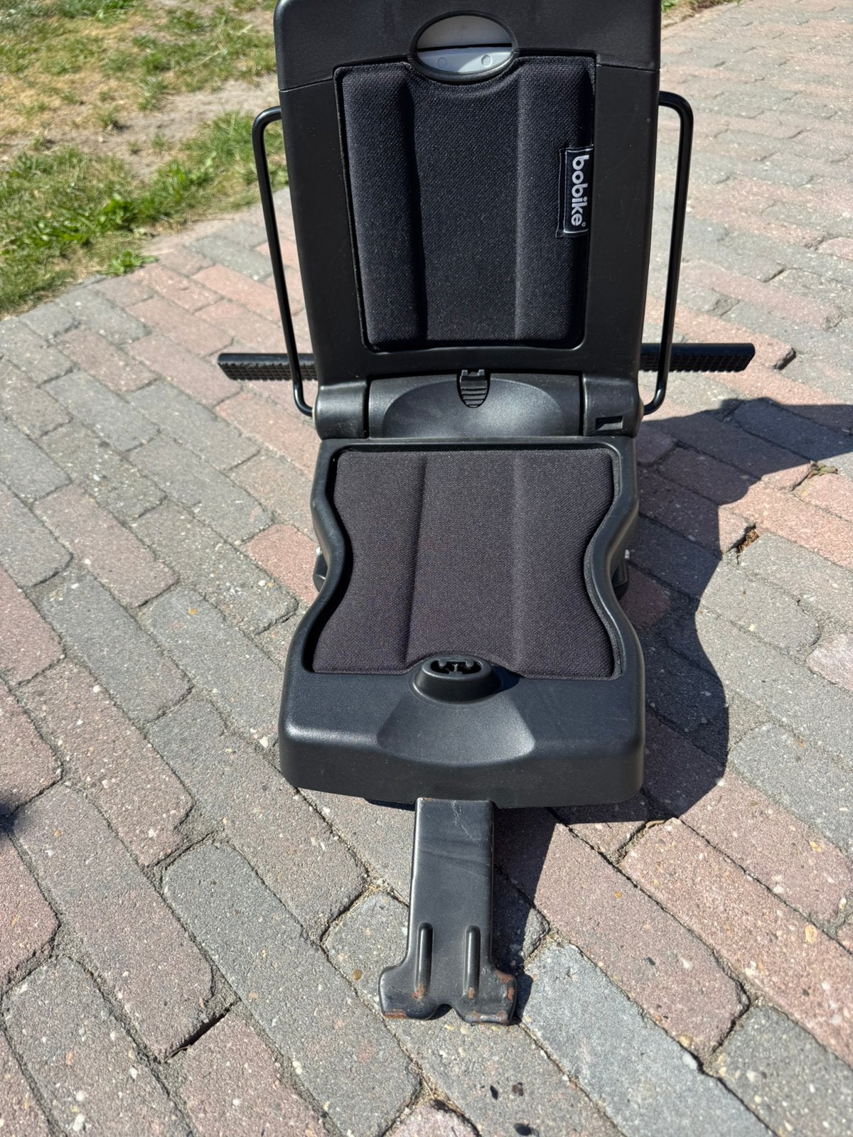 Bobike junior classic achterzitje inklapbaar, Fietsen en Brommers, Fietsaccessoires | Fietsstoeltjes, Ophalen, Gebruikt, 22 t/m 36 kg