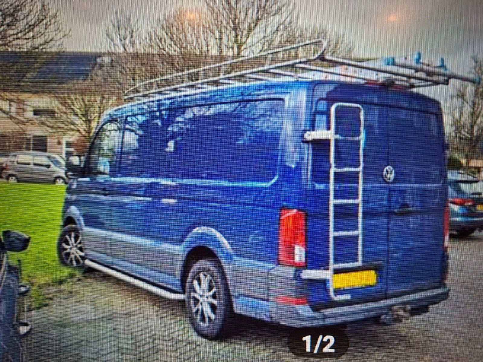 Imperiaal met ladder voor m.a.n tge VW Crafter (L2H1), Ophalen, Gebruikt