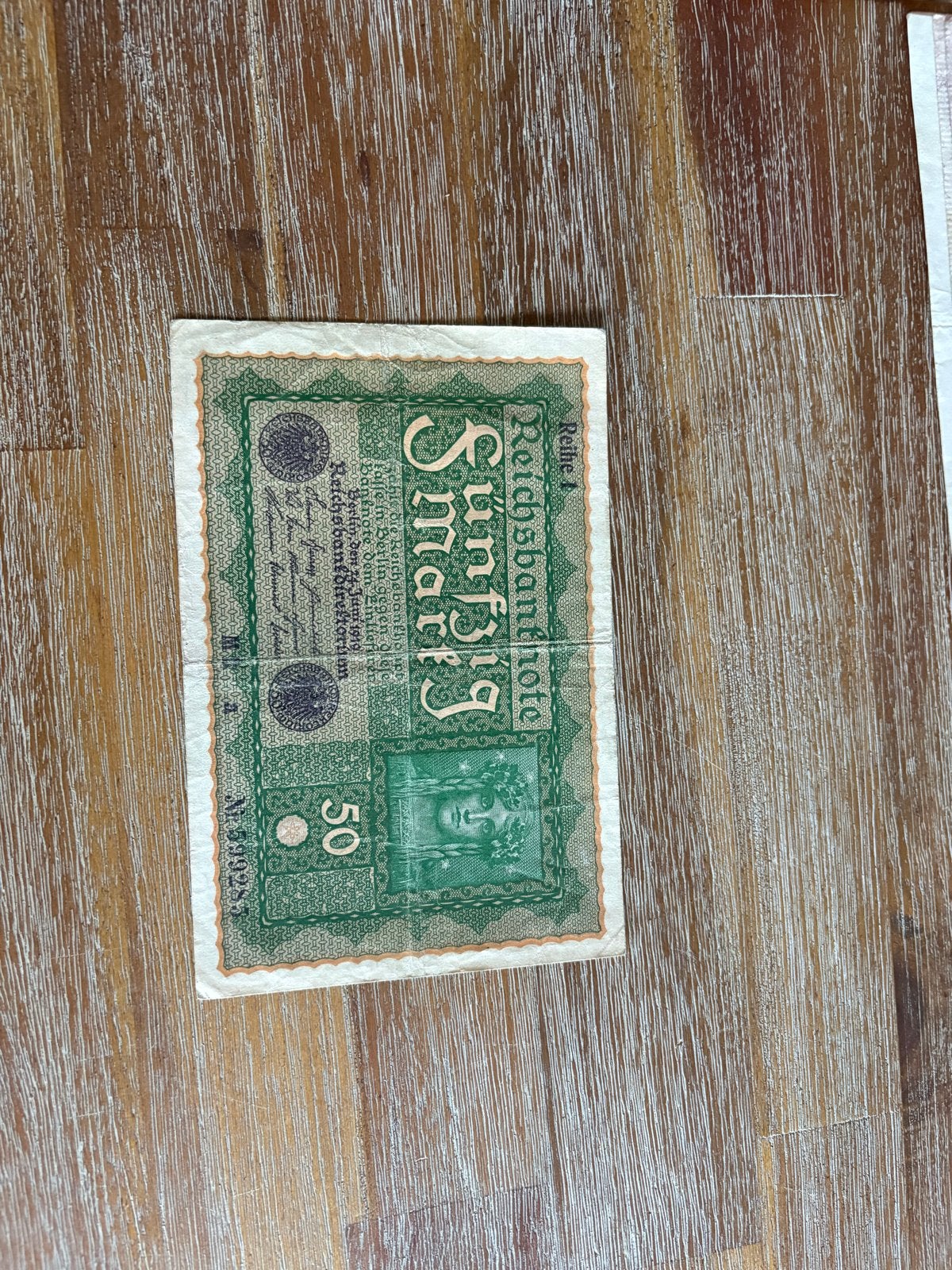 Collectie oude Duitse bankbiljetten, Ophalen of Verzenden, Duitsland, Setje