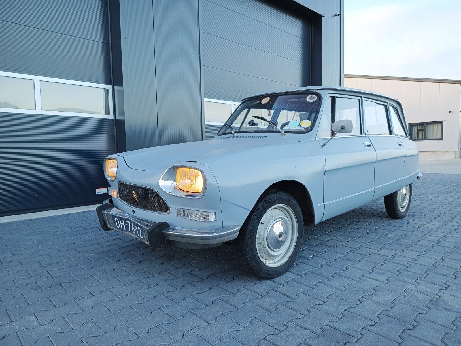 Citroën AMI 8 0.6 break 1972 Grijs, Auto's, Stof, 602 cc, Stationwagon, Handgeschakeld
