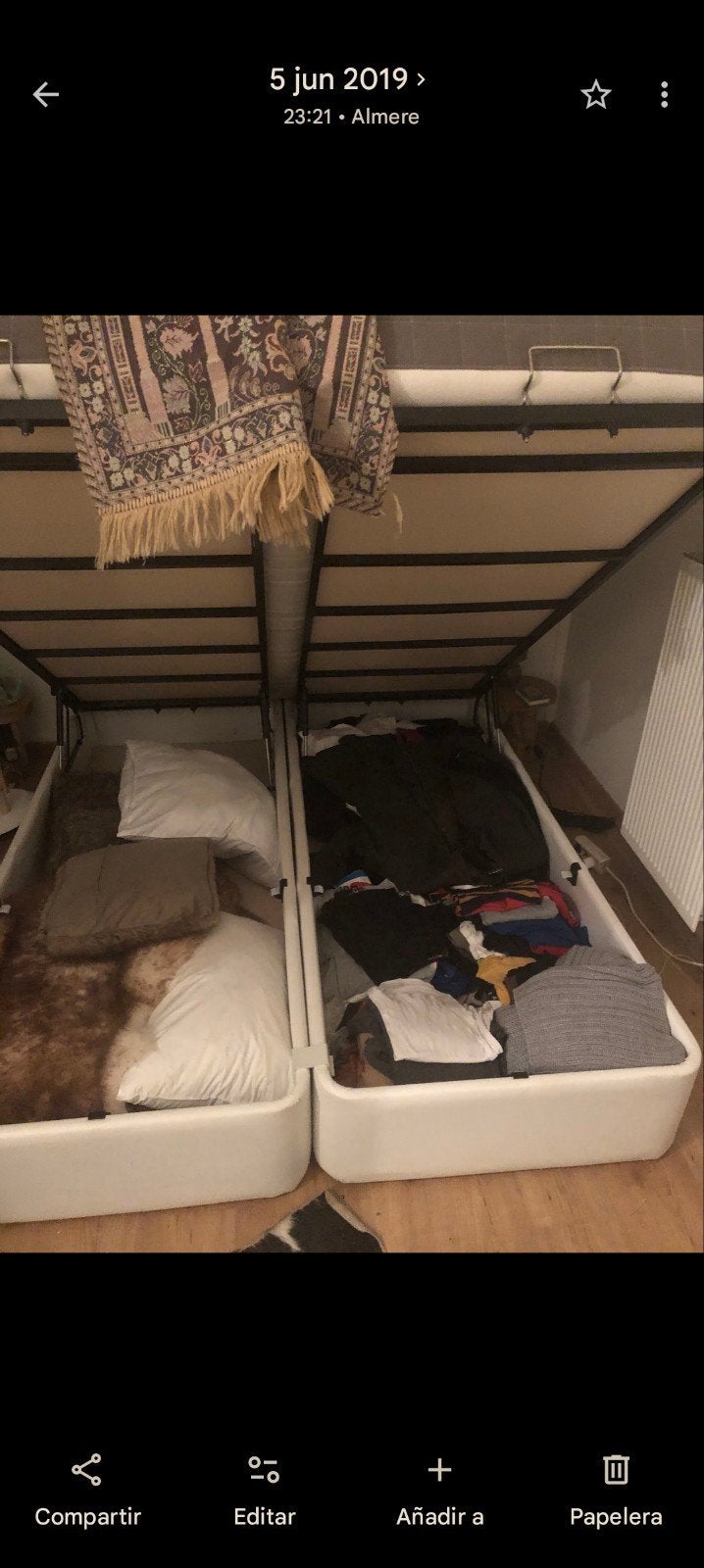 2 boxspring 90*200, Ophalen