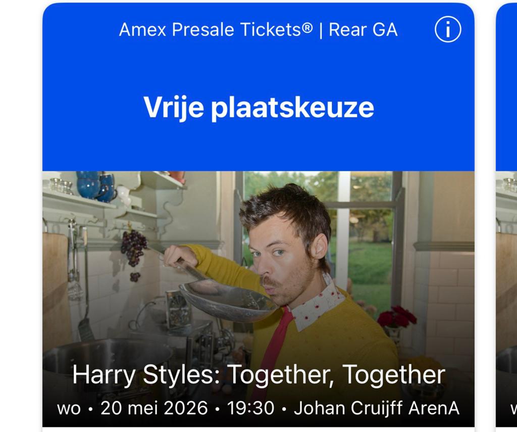 Gezocht: ticket RUIL voor een andere datum!!, Twee personen, Mei