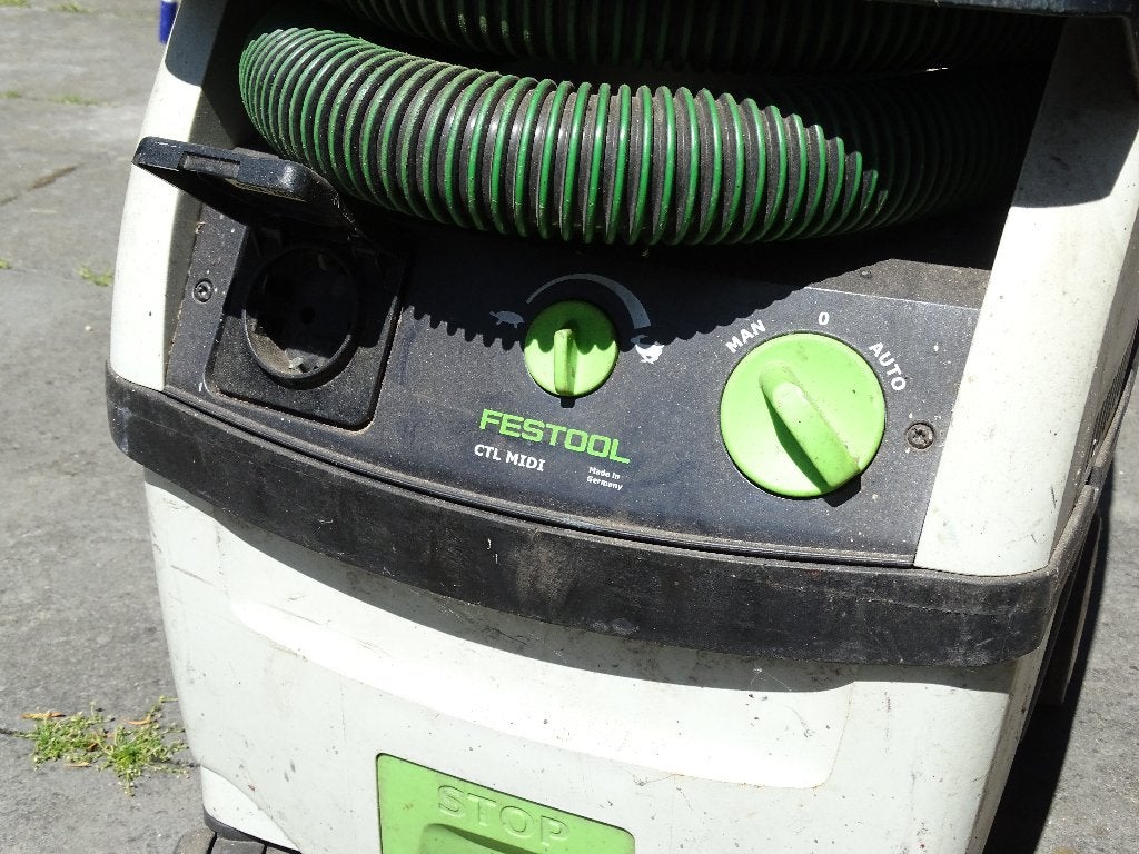 Festool bouwstofzuiger, Ophalen, Gebruikt