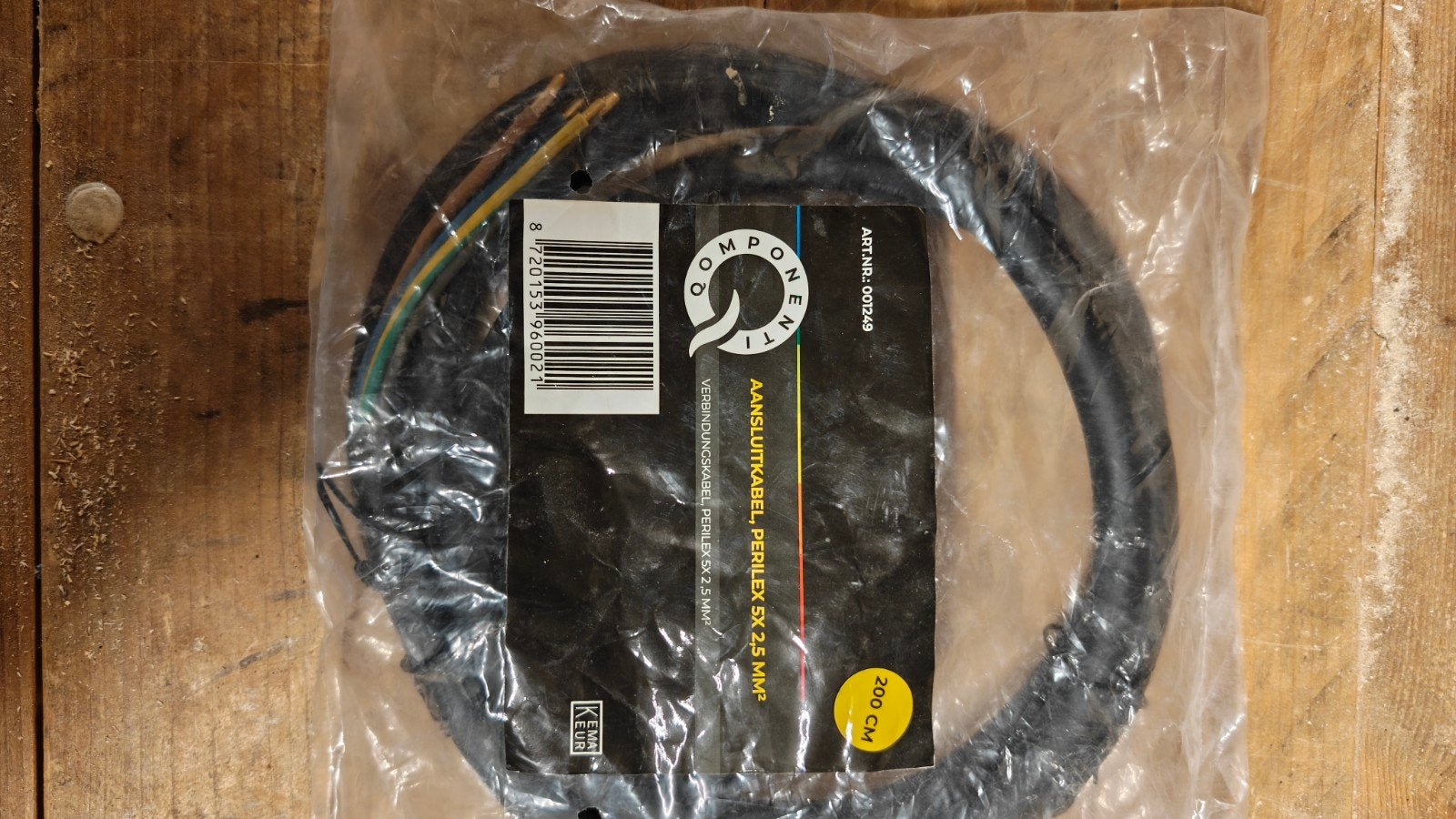 Aansluitkabel Periflex 5x 2.5 mm² - 200 cm, Ophalen of Verzenden, Nieuw, Overige merken, Kabel of Snoer