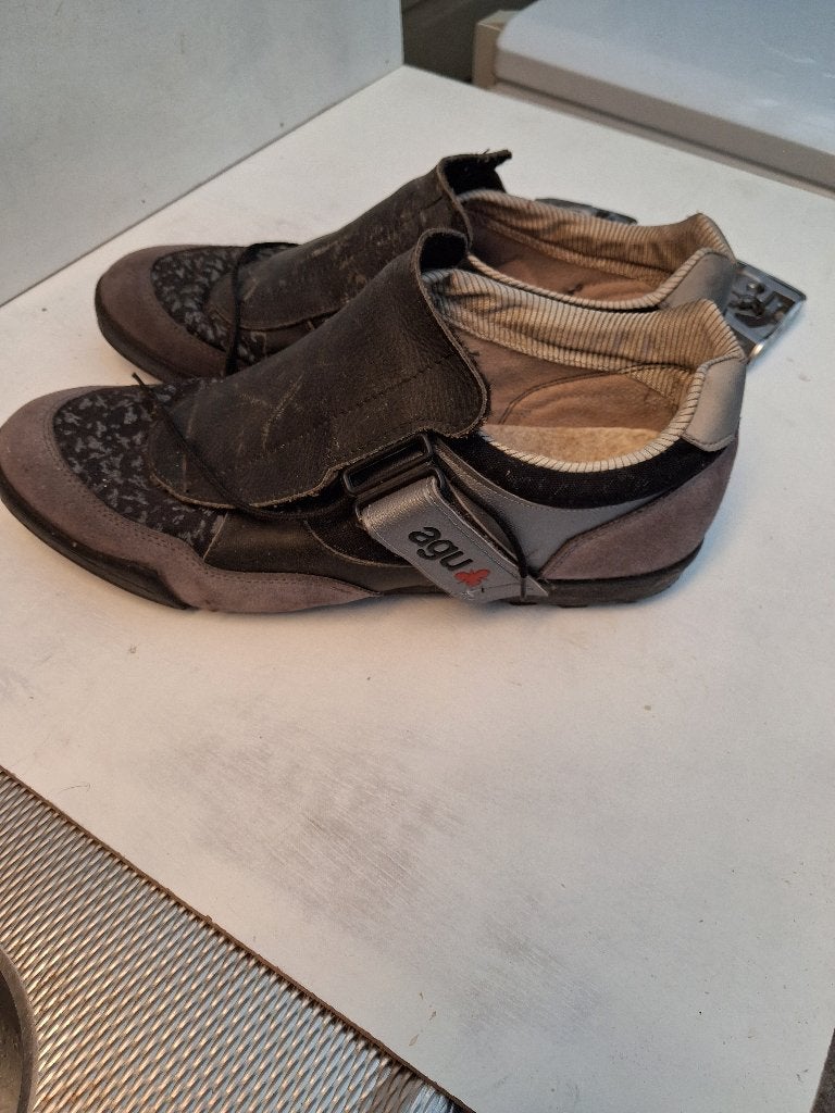 wielrenschoenen met pedalen, Ophalen of Verzenden, Gebruikt