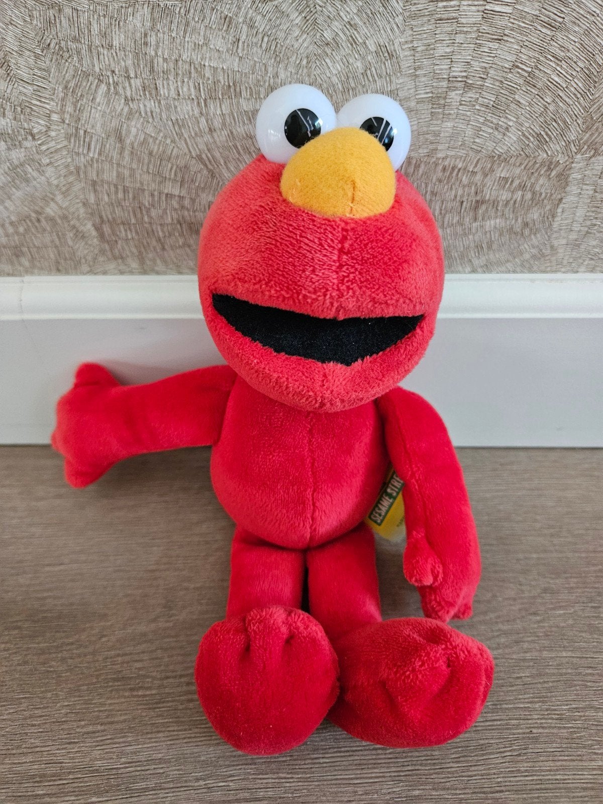 Elmo knuffel van Sesamstraat, zo goed als nieuw, Overige merken, Overige karakters, Overige typen, Ophalen of Verzenden