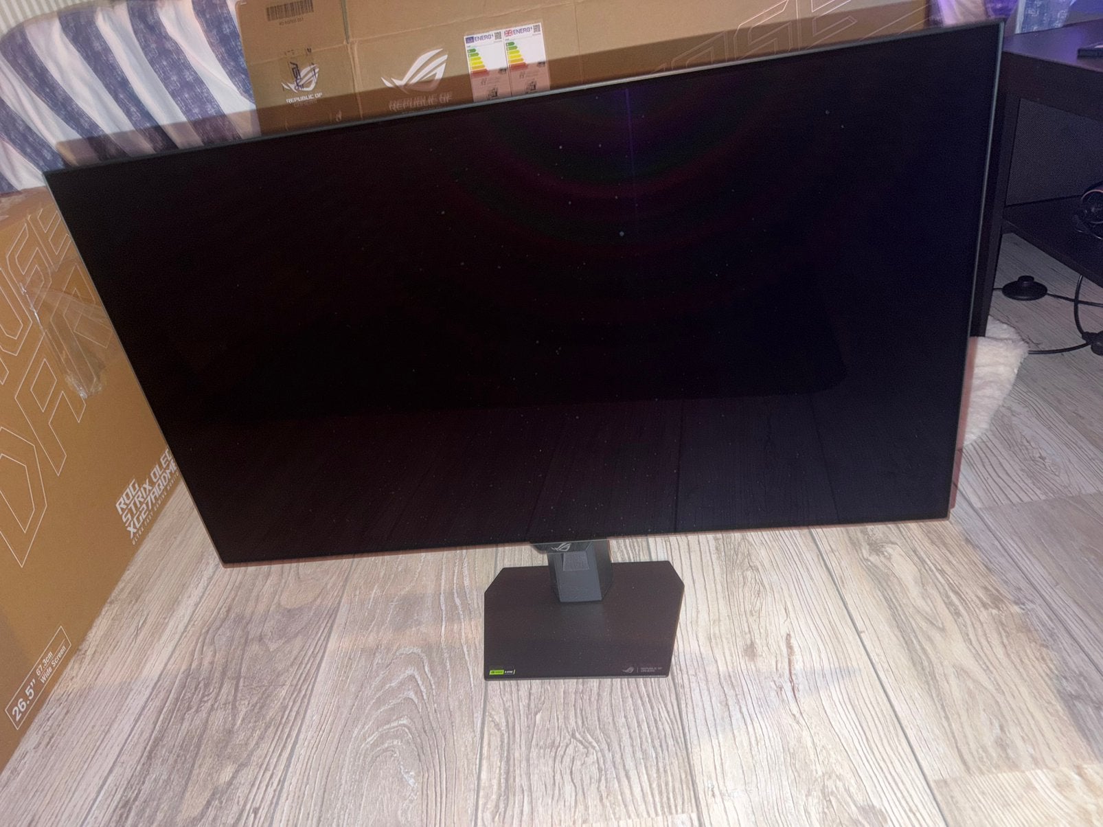 Asus rog strix oled XG32UCWMG gaming monitor 32 inch, Gaming, HDMI, In hoogte verstelbaar, Overige typen