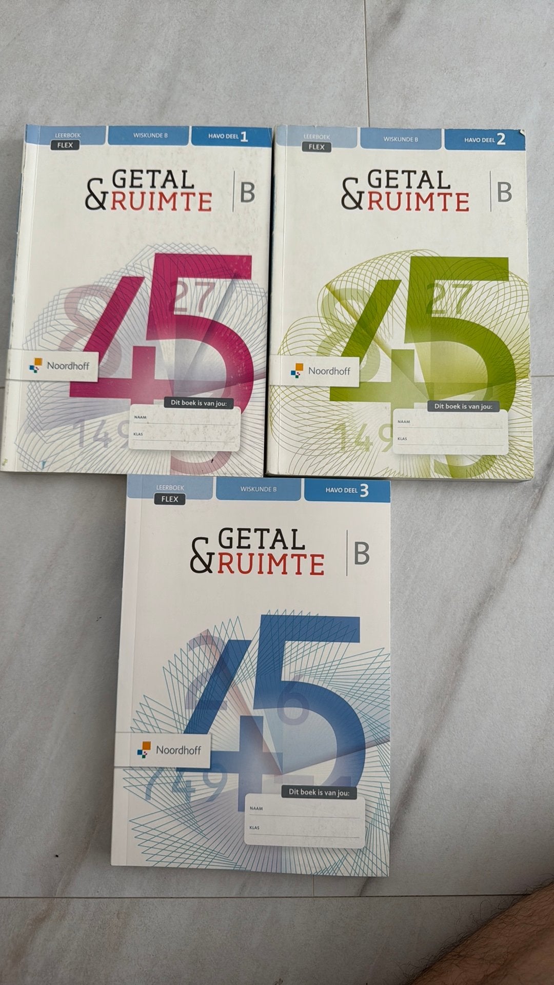Volledige pakket havo wiskunde B (deel 1+2+3), Ophalen of Verzenden