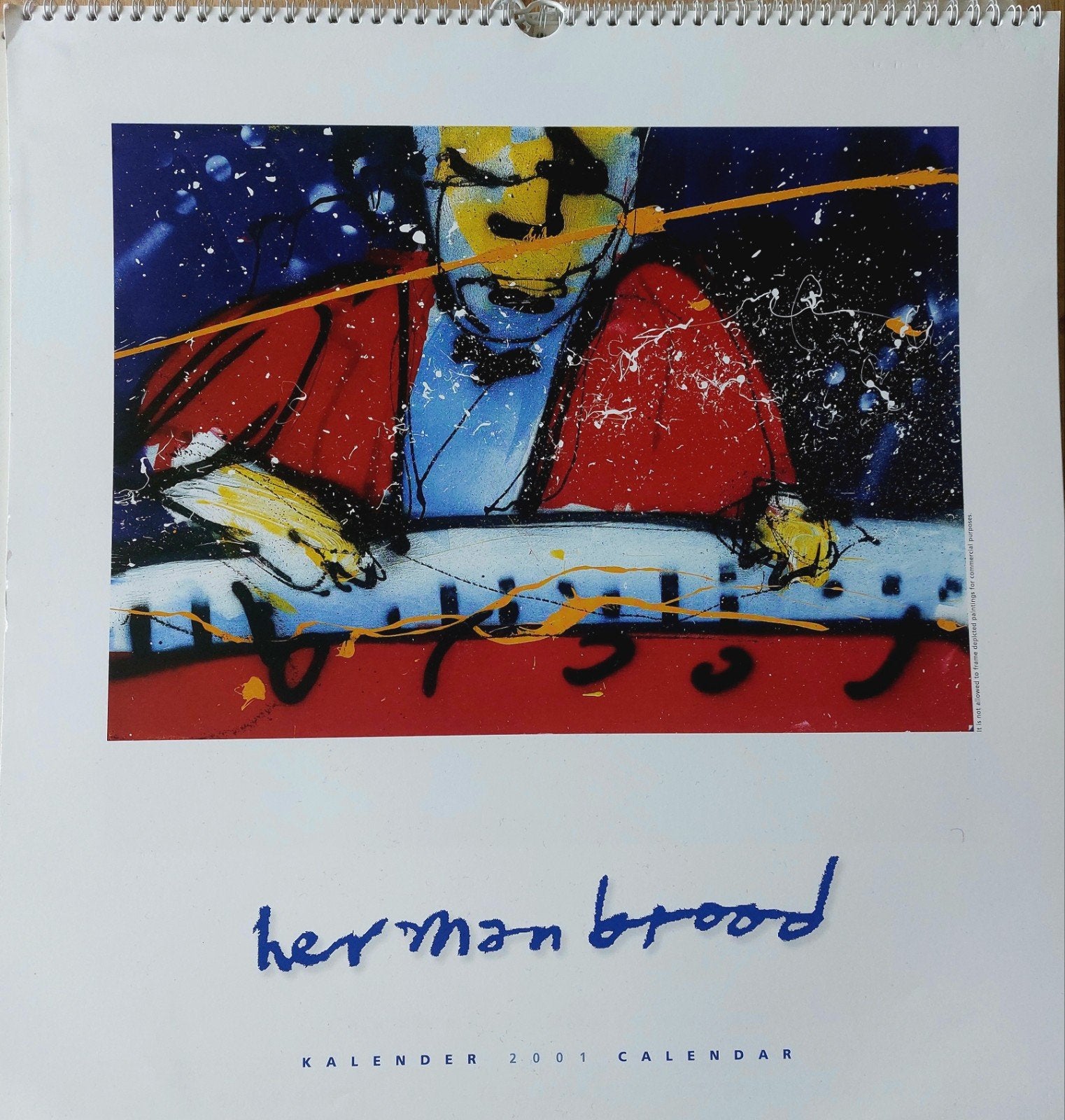 Herman Brood kalender 2001

Herman Brood:
(Zwolle 1946 - Ams, Ophalen of Verzenden, Lithografie