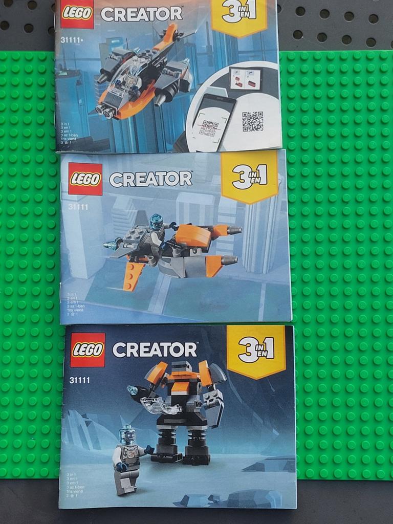 Lego Creator 3in1 31111 compleet (zonder doos), Ophalen of Verzenden, Gebruikt, Lego