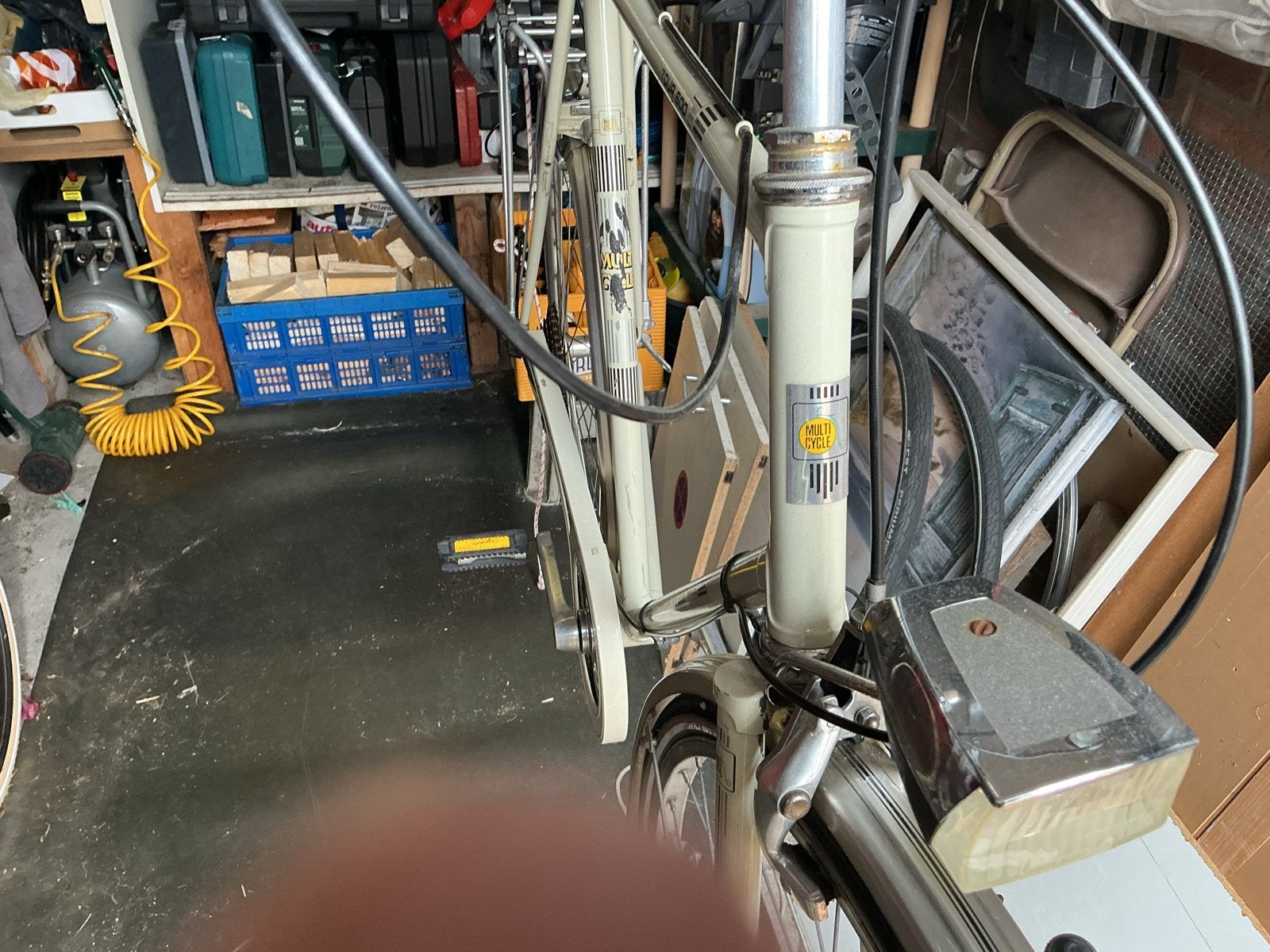 Vintage Multicycle Tour 600 - Originele Nederlandse fiets, Gebruikt, Velgrem, 57 tot 61 cm, Ophalen