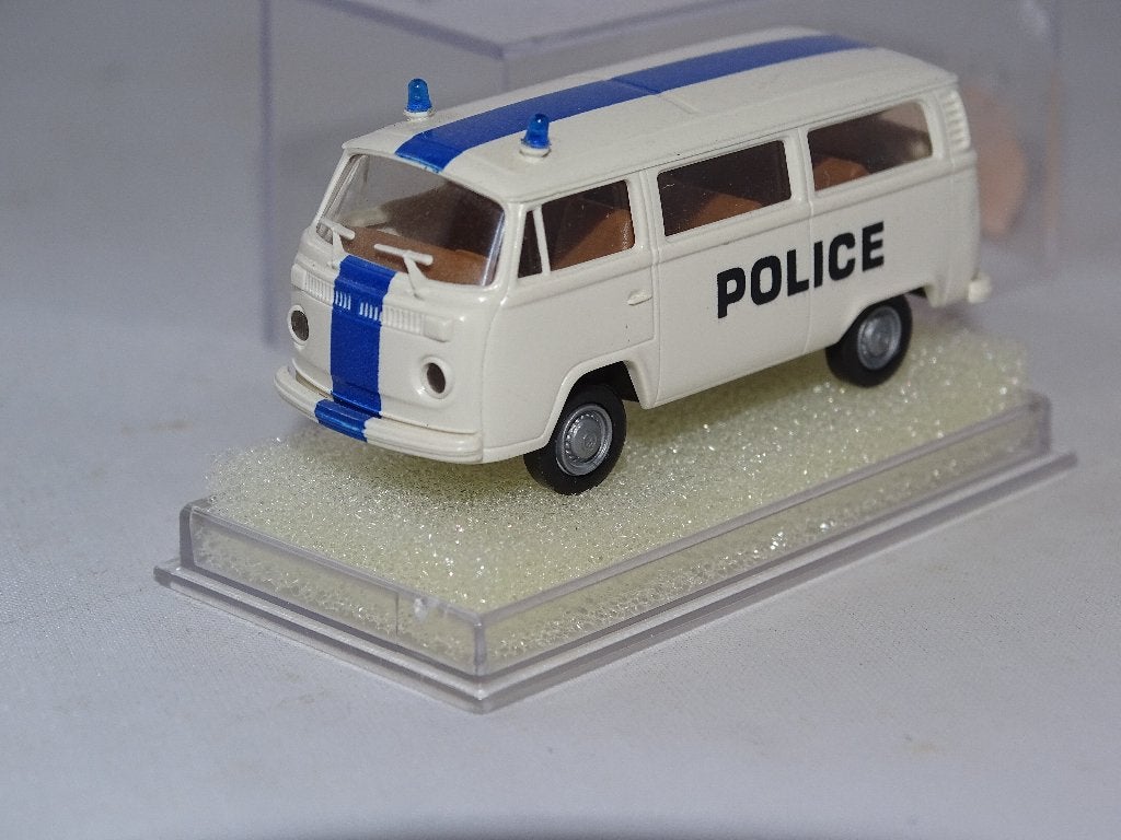 1/87 Brekia Vw T2 Bus Police, Ophalen of Verzenden, Nieuw, Auto, Overige merken