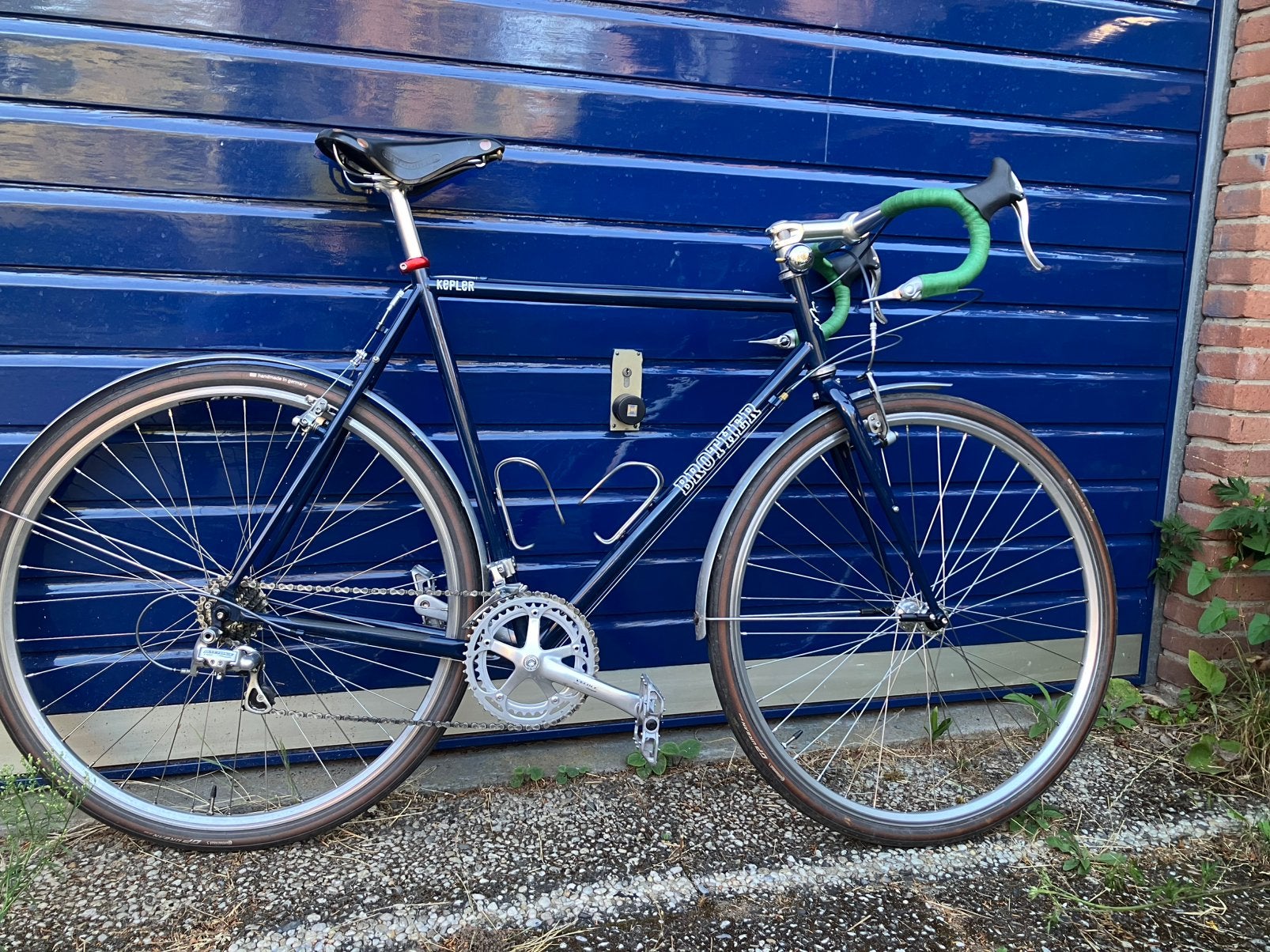 Brother Kepler Campagnolo Randonneur 58cm, Fietsen en Brommers, Fietsen | Heren | Sportfietsen en Toerfietsen, 28 inch, Velgrem
