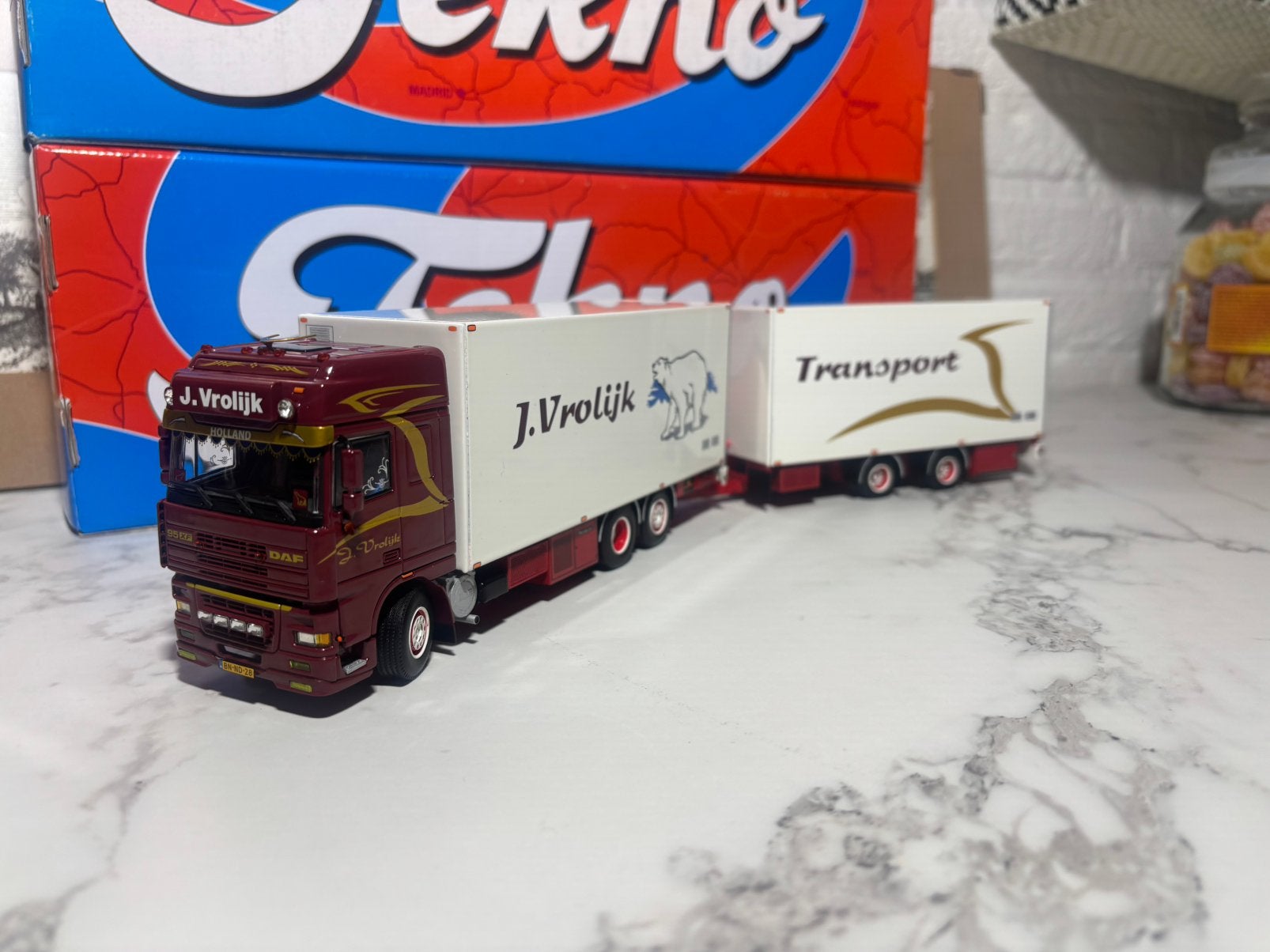 Wsi daf j vrolijk transport wipkar, Ophalen of Verzenden, Zo goed als nieuw