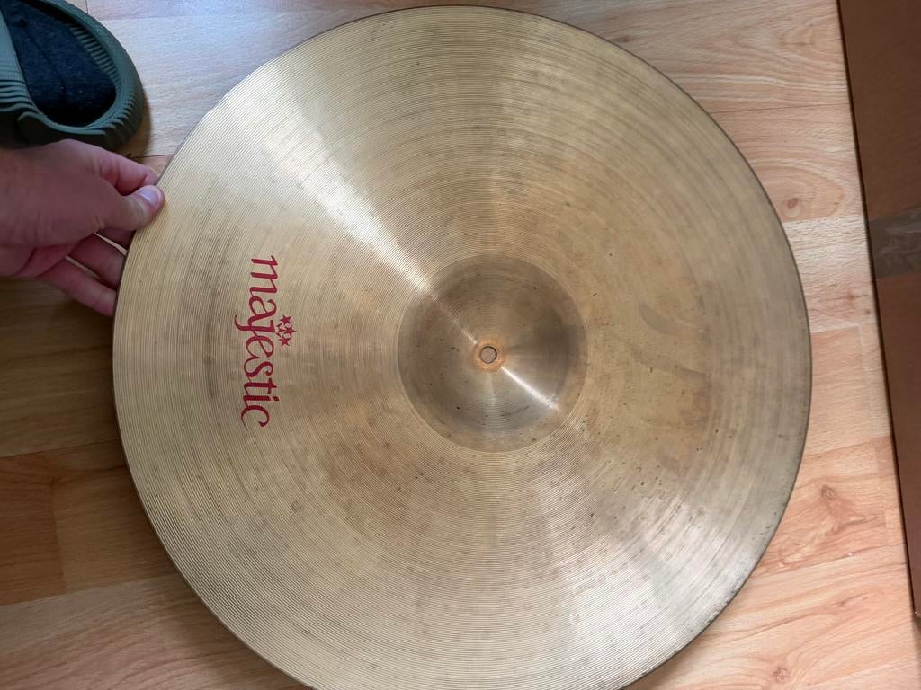 Majestic Heavy Ride 20" Bekken - Gebruikt, Ophalen, Gebruikt
