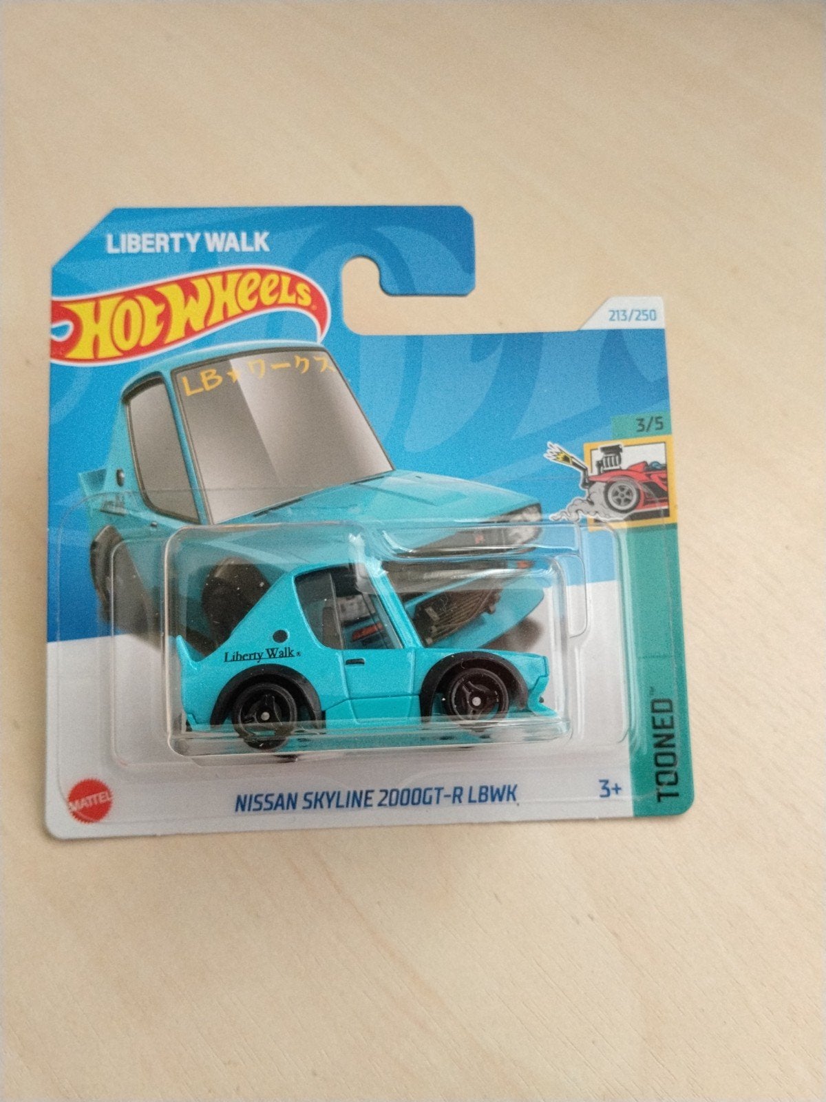 Hotwheels Nissan skyline 2000 GT-R liberty walk hot wheels, Ophalen of Verzenden, Nieuw, Auto