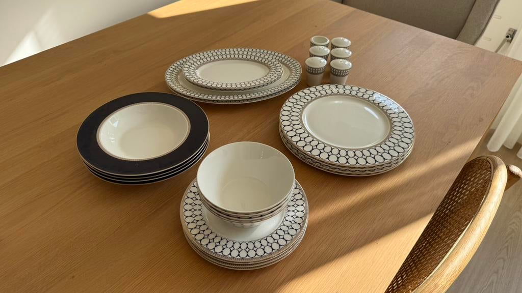 Karaca 58-delig Dinerservies Voor 12 Personen, Ophalen, Gebruikt, Porselein, Overige stijlen