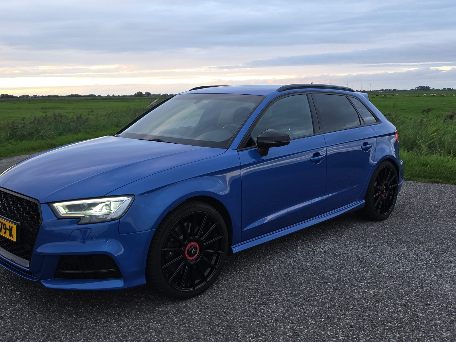 Audi S3 2.0 Tfsi 310pk 2017 Blauw cruise control, nieuwe vel, Auto's, Automaat, S3, 15 km/l, 1440 kg