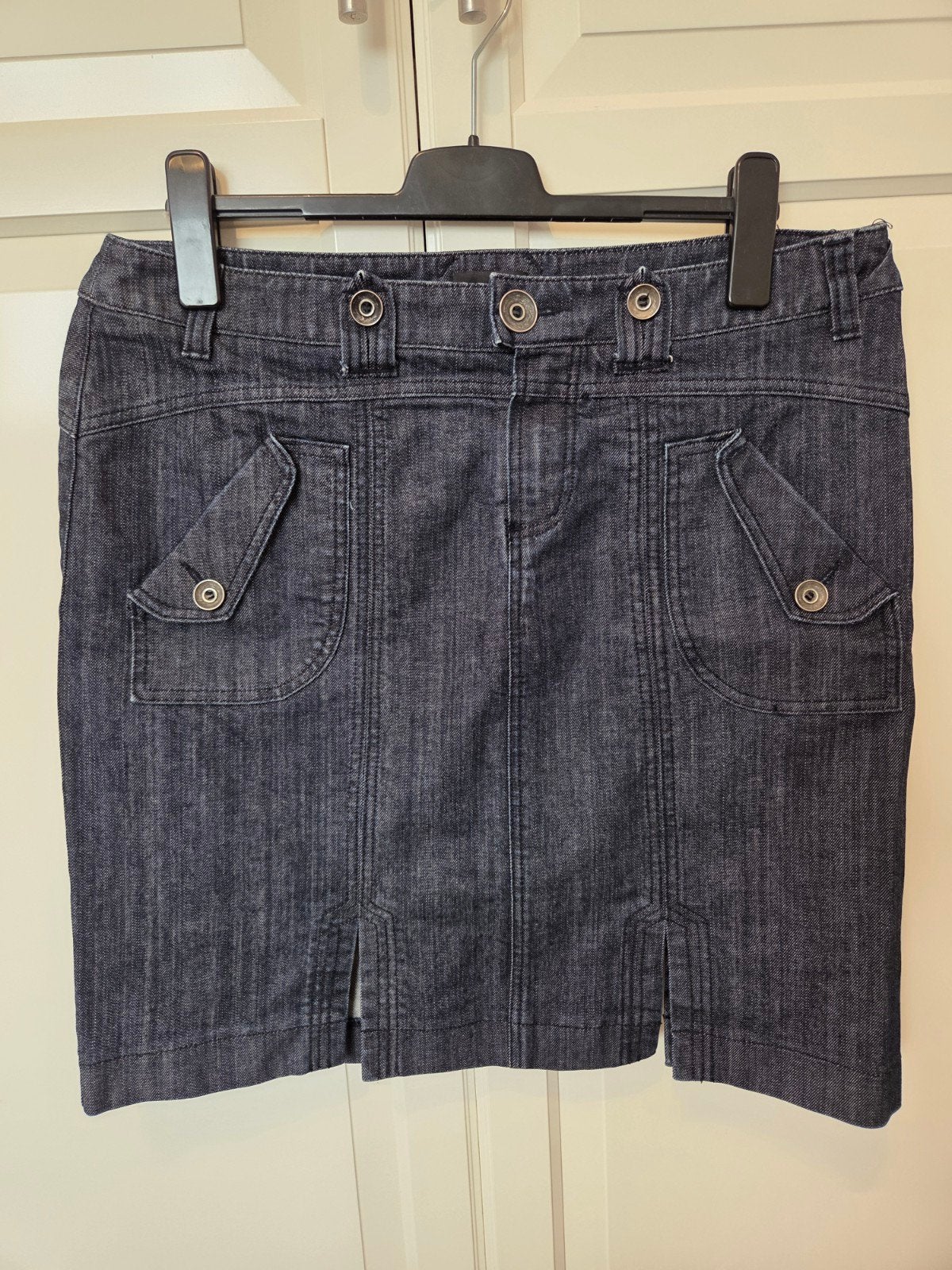 Spijkerrok maat 44 - Promiss, Promiss, Blauw, Maat 42/44 (L), Ophalen of Verzenden