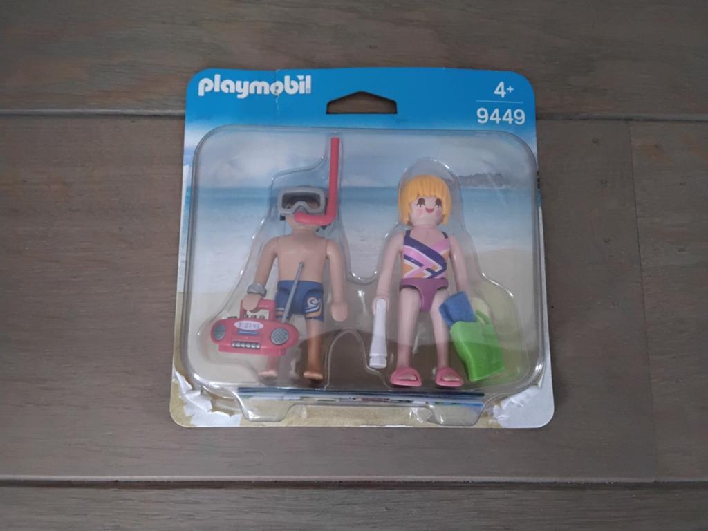 Playmobil 9449 Strandgangers met snorkelset, Ophalen of Verzenden, Nieuw