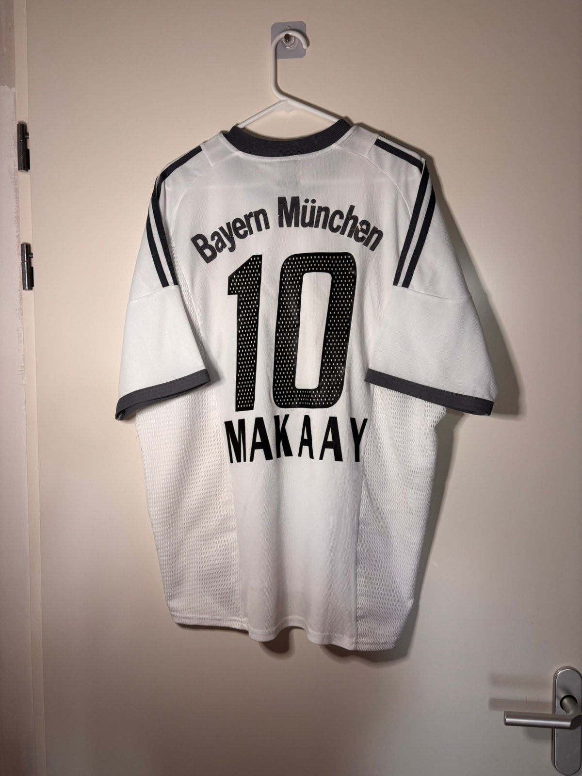 Bayern Munchen 2003/2004 Roy Makaay #10 voetbalshirt Adidas, Maat XL, Verzenden, Zo goed als nieuw, Shirt