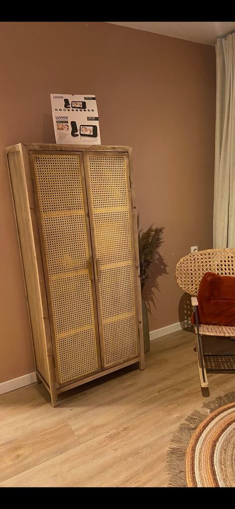 Rotan kast, Ophalen, Zo goed als nieuw, 25 tot 50 cm, 150 tot 200 cm