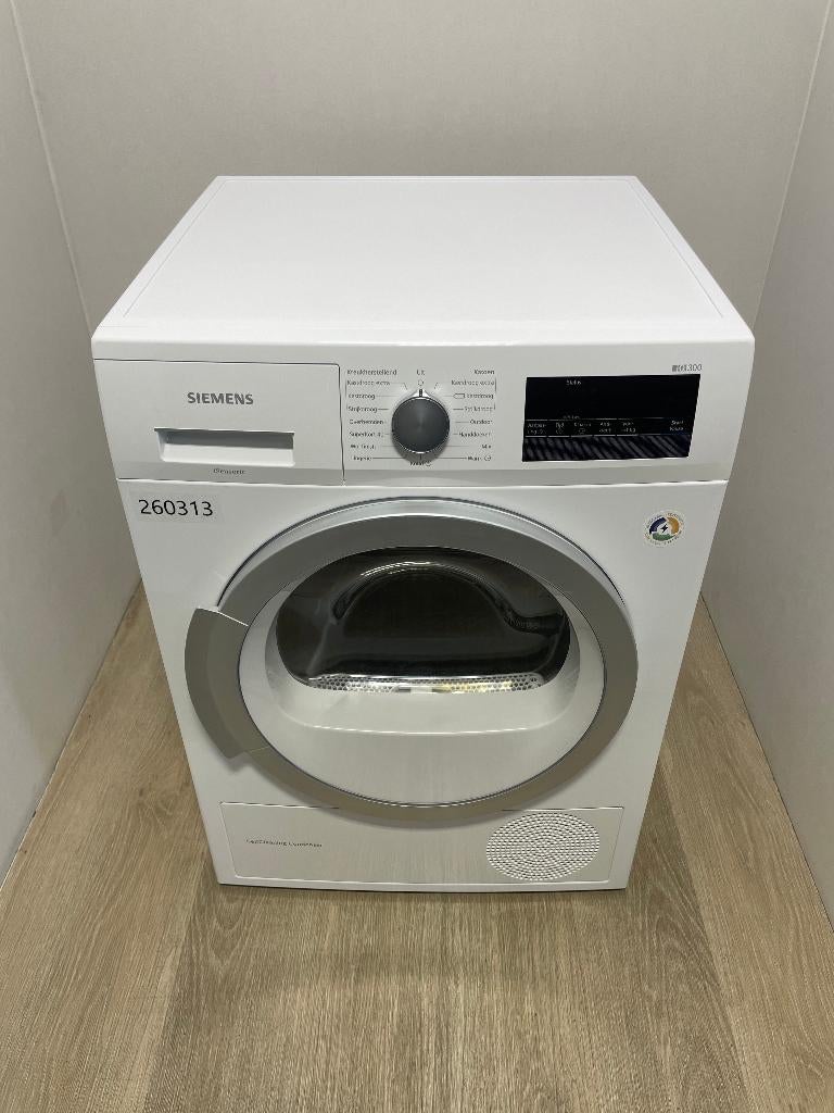 Siemens IQ300 Warmtepompdroger (WT45H201NL) 7 kg, Witgoed en Apparatuur, Wasdrogers, Refurbished, Overige typen, Voorlader, 8 tot 10 kg