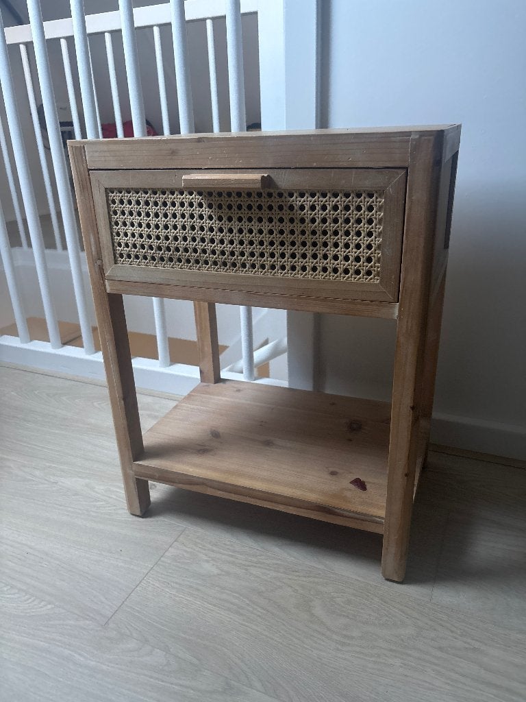 Nachtkastje van Casa, Huis en Inrichting, Ophalen, Overige materialen, Gebruikt, 55 tot 70 cm