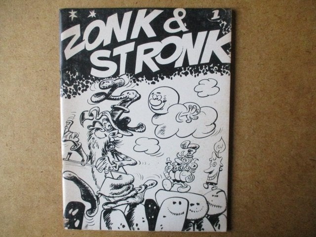 adv7989 zonk en stronk, Eén stripboek, Ophalen, Gelezen